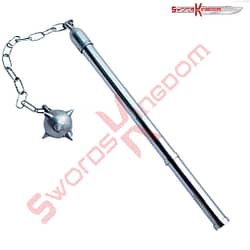Medieval themed Single Spiked Flail Mace Replica