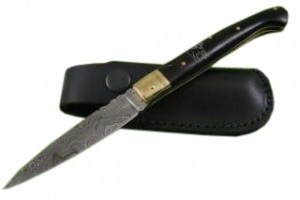 Damascus Pocket Folding Custom Handmade Dashing Knife 4.5"