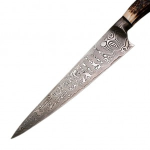 New Damascus Collector Knife 13" Rock Solid Construction High Carbon Steels