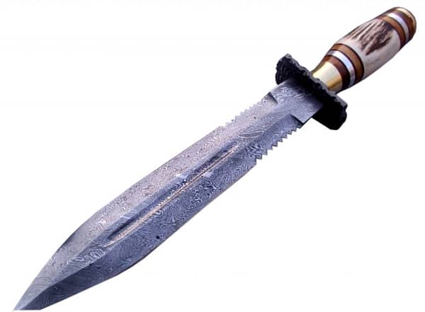 Damascus Steel Handmade Dagger Knife