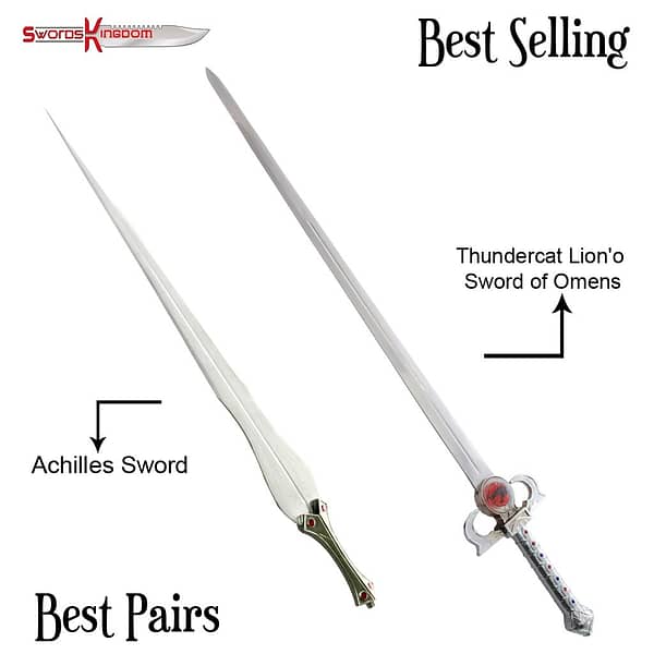 Achilles Sword Replica from Troy & ThunderCats Sword of Omens Replica