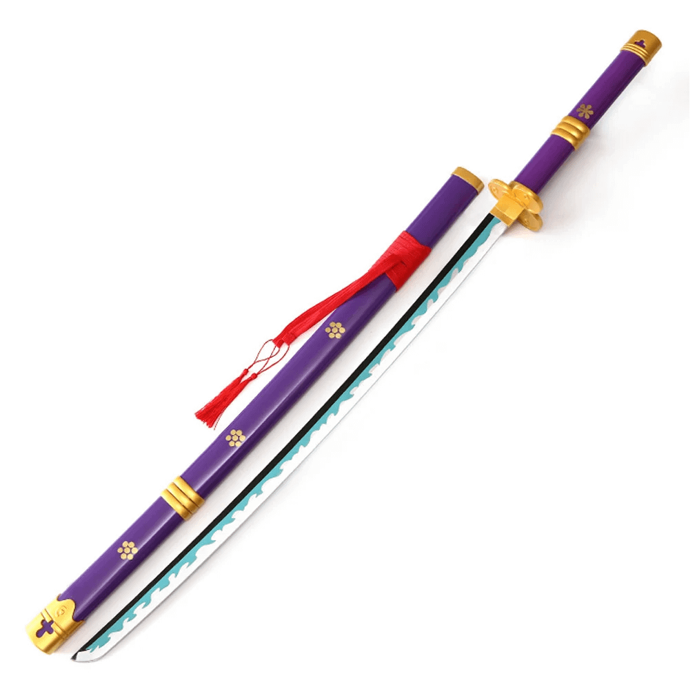 One Piece - Katana Of Roronoa Zoro - Enma - Purple - SwordsKingdom UK