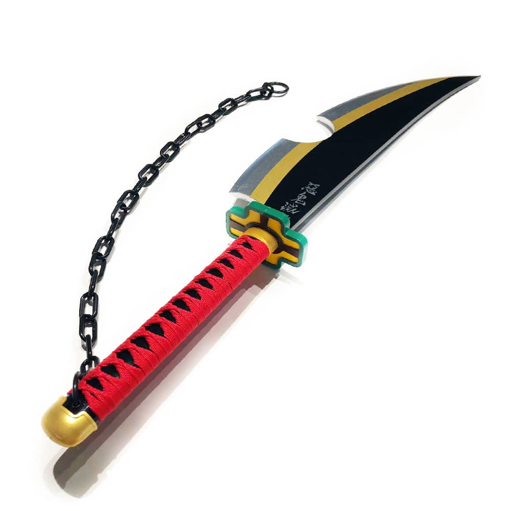 Demon Slayer - Tengen Uzui - Amber Nichirin Blade - SwordsKingdom UK