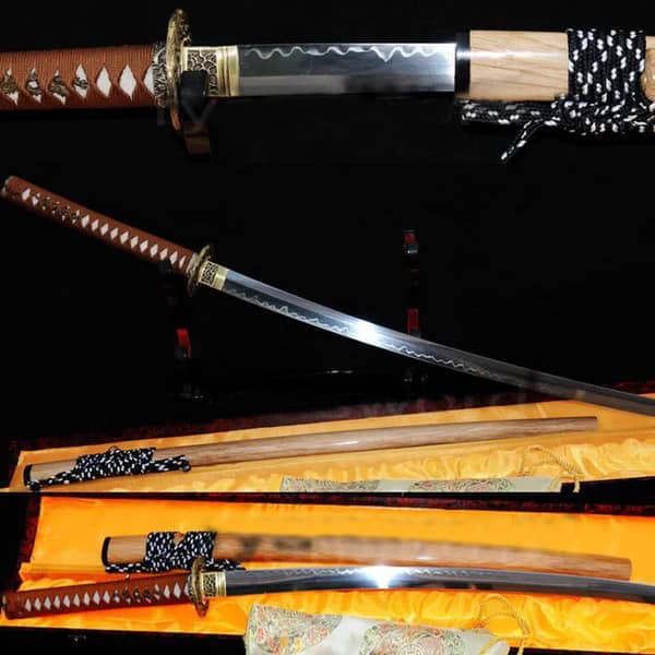 Japanese Clay Tempered Samurai Sword