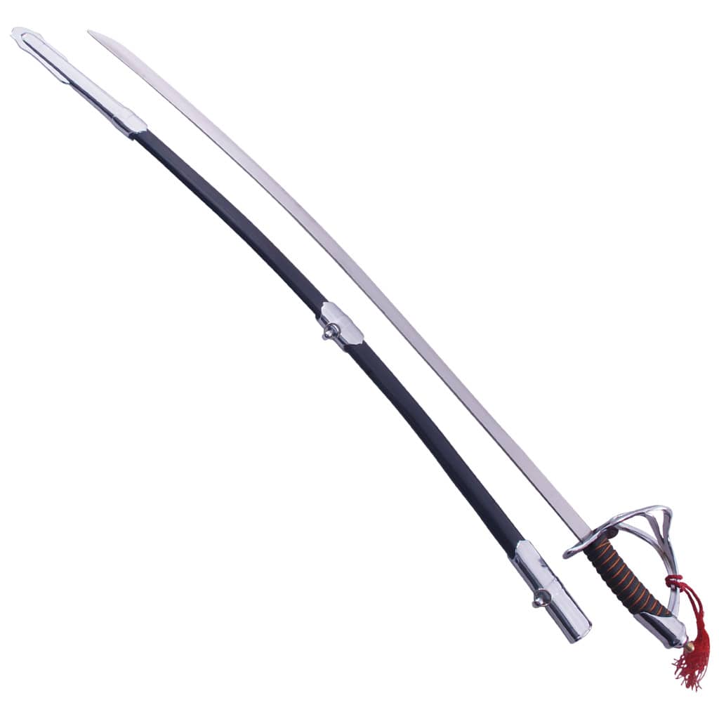 1860 Light Cavalry Saber Sword Silver Edition