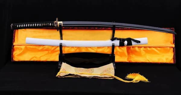 Authentic Black Steel Japanese Samurai Katana Swords